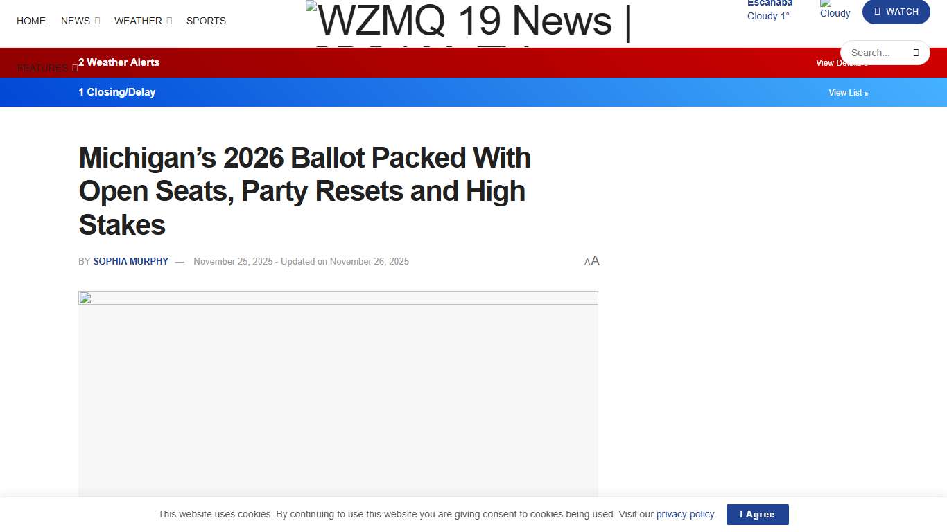 Michigan’s 2026 Ballot Packed With Open Seats, Party Resets and High Stakes